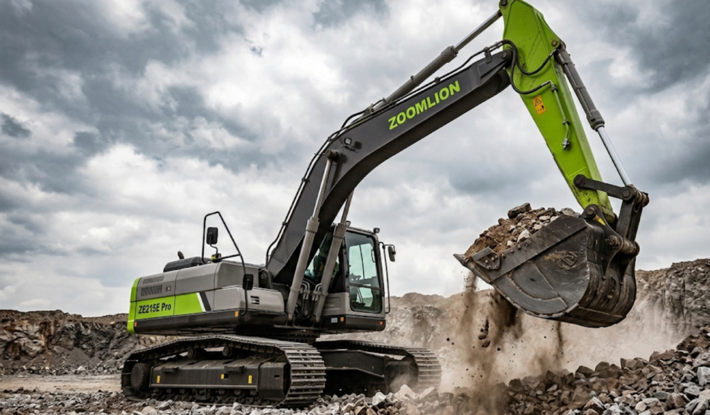 excavadora 21 toneladas eficiente