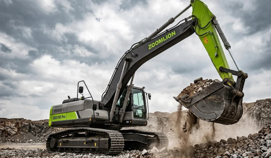 excavadora 21 toneladas eficiente