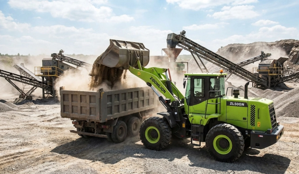 Cargador frontal nuevo