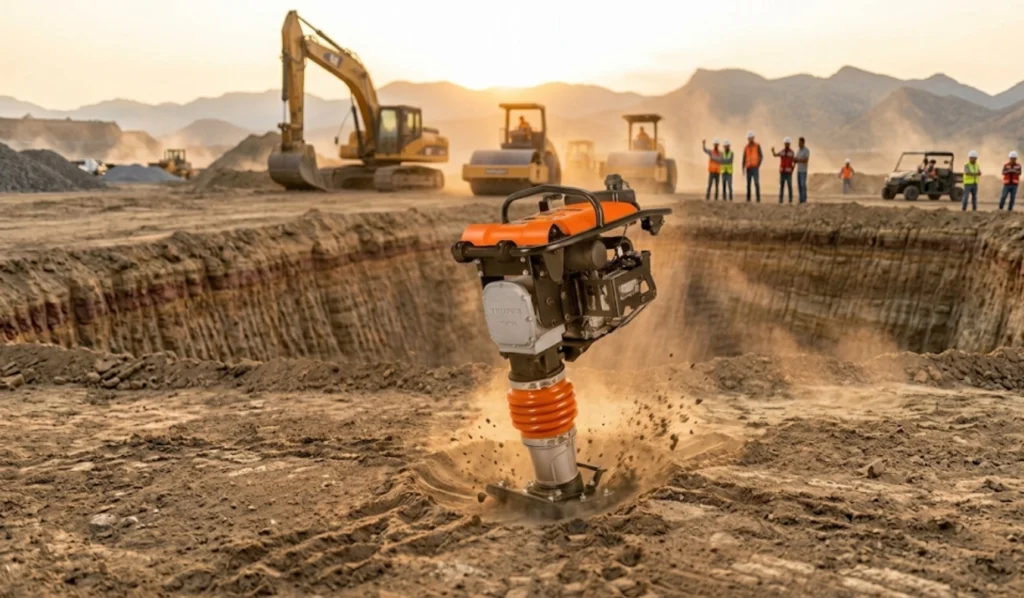 Compactadora tipo canguro