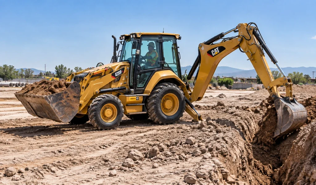 Retroexcavadoras CASE y JCB